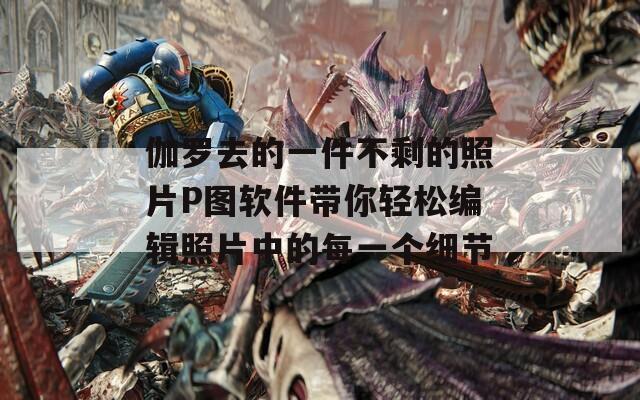 伽罗去的一件不剩的照片P图软件带你轻松编辑照片中的每一个细节