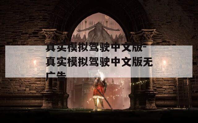 真实模拟驾驶中文版-真实模拟驾驶中文版无广告