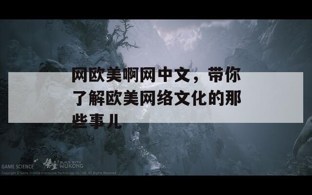 网欧美啊网中文，带你了解欧美网络文化的那些事儿