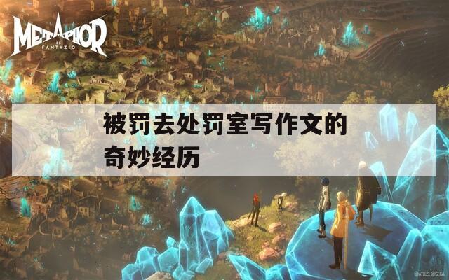 被罚去处罚室写作文的奇妙经历