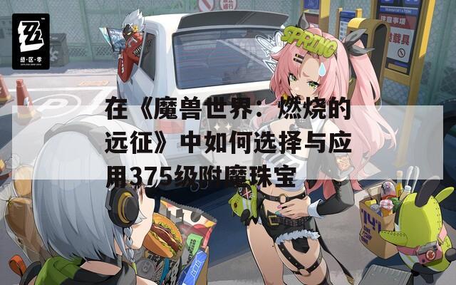 在《魔兽世界：燃烧的远征》中如何选择与应用375级附魔珠宝