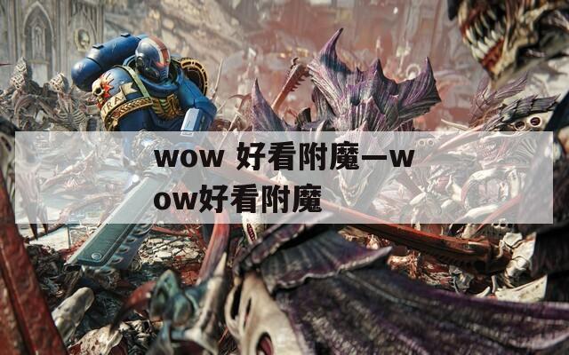 wow 好看附魔—wow好看附魔
