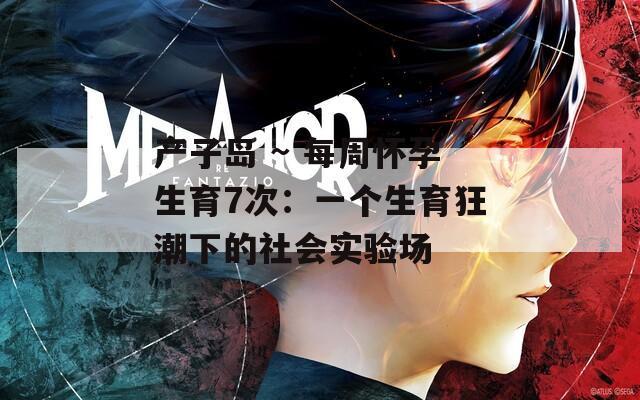 产子岛 ~ 每周怀孕生育7次：一个生育狂潮下的社会实验场