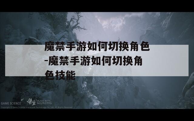 魔禁手游如何切换角色-魔禁手游如何切换角色技能