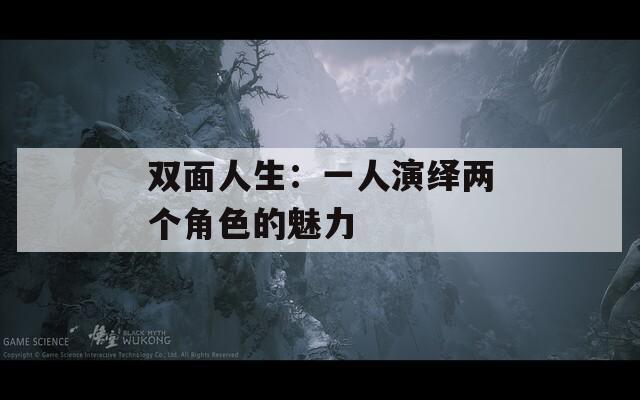 双面人生：一人演绎两个角色的魅力